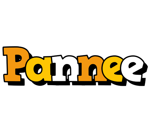 Pannee cartoon logo