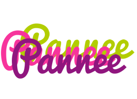 Pannee flowers logo