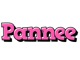 Pannee girlish logo