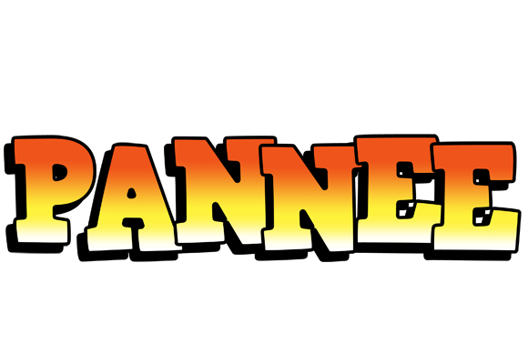 Pannee sunset logo