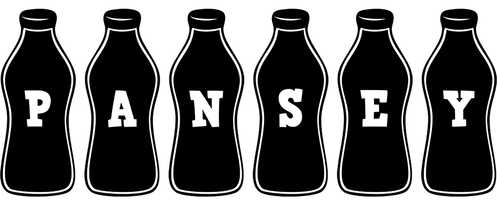 Pansey bottle logo