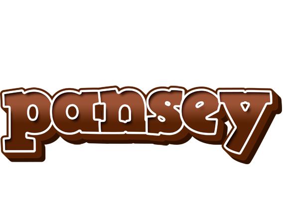 Pansey brownie logo