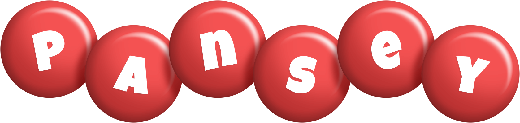 Pansey candy-red logo