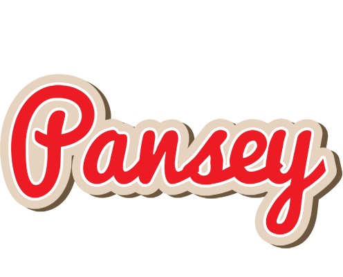 Pansey chocolate logo