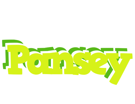 Pansey citrus logo