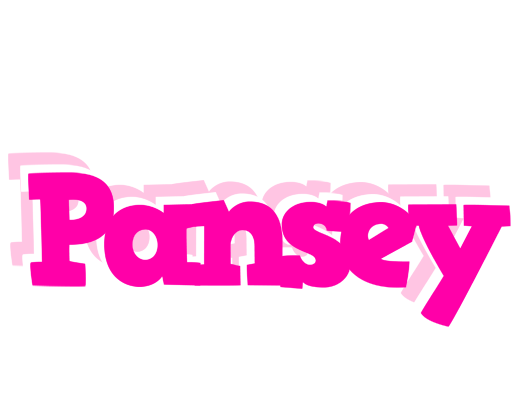 Pansey dancing logo