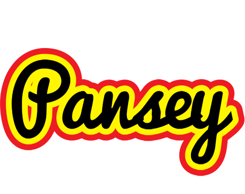 Pansey flaming logo