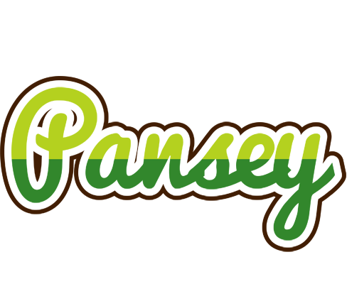 Pansey golfing logo