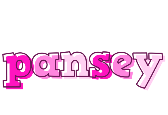 Pansey hello logo