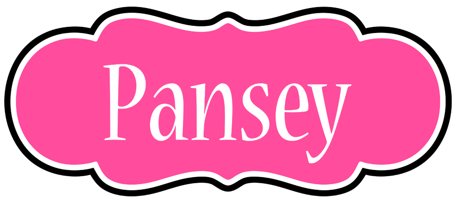 Pansey invitation logo