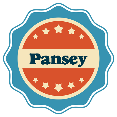Pansey labels logo