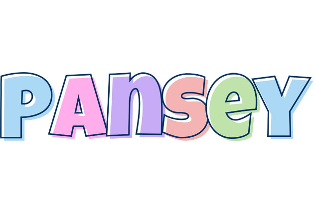 Pansey pastel logo