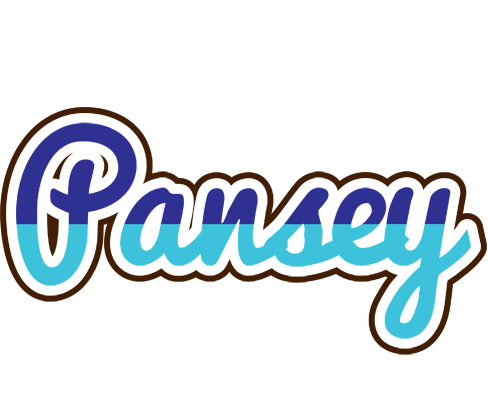 Pansey raining logo