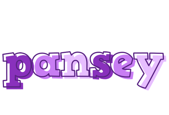 Pansey sensual logo