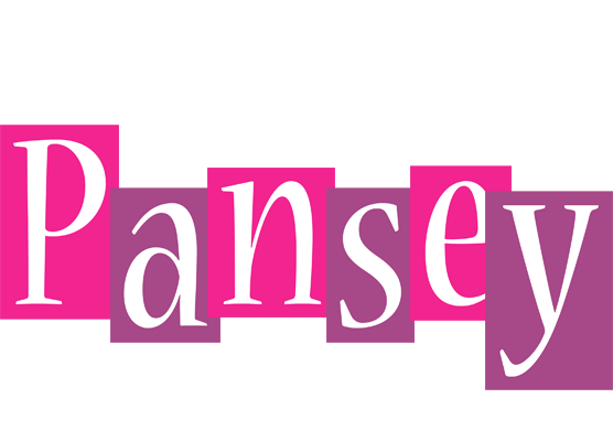 Pansey whine logo