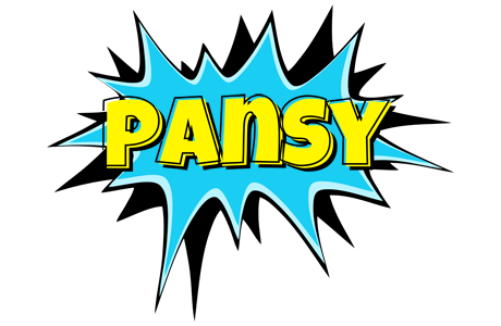 Pansy amazing logo