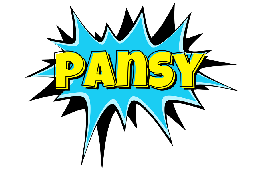 Pansy amazing logo