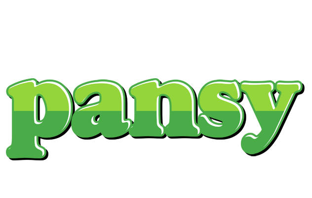 Pansy apple logo