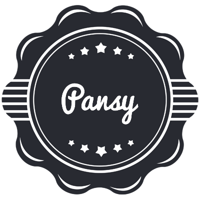 Pansy badge logo