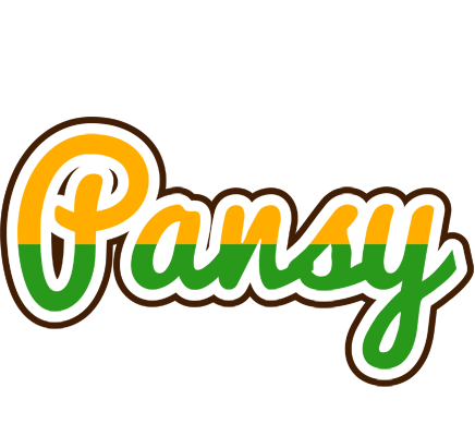 Pansy banana logo