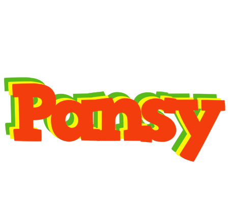 Pansy bbq logo