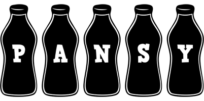 Pansy bottle logo