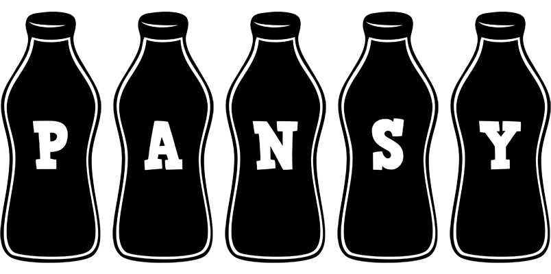 Pansy bottle logo