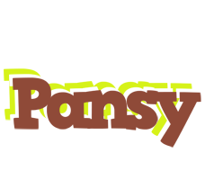 Pansy caffeebar logo
