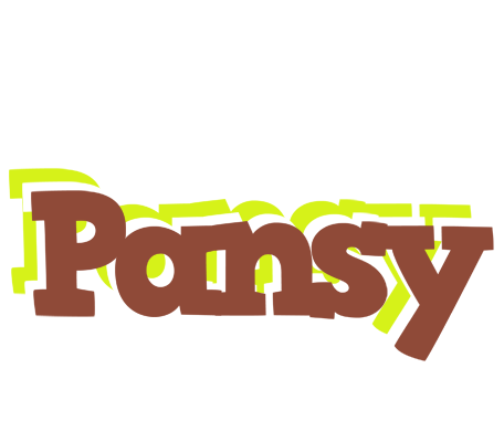 Pansy caffeebar logo
