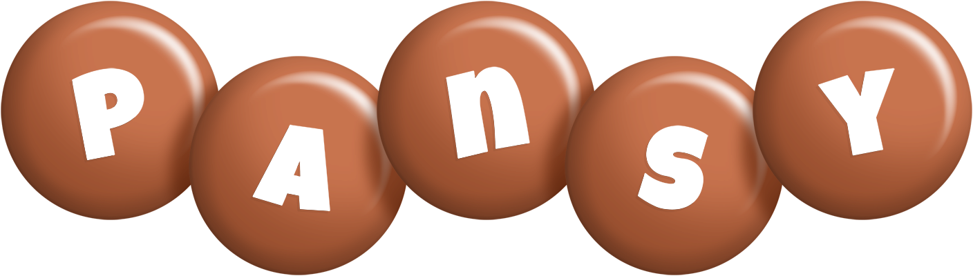 Pansy candy-brown logo