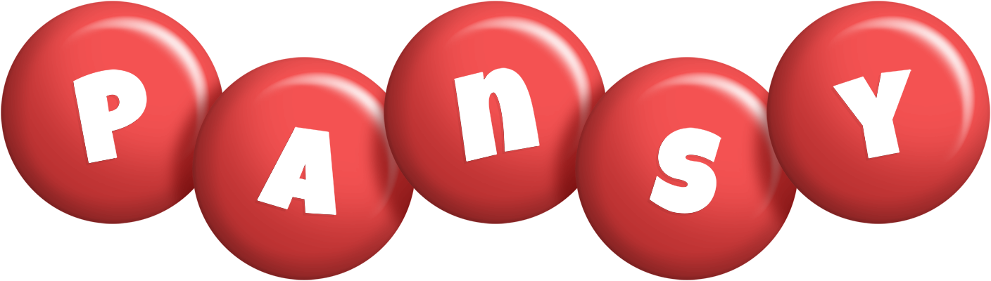 Pansy candy-red logo