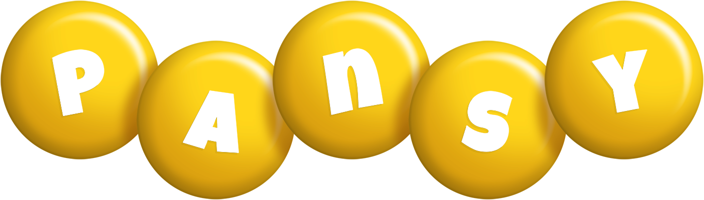 Pansy candy-yellow logo
