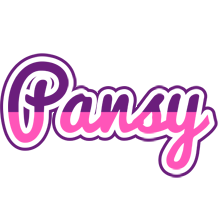 Pansy cheerful logo