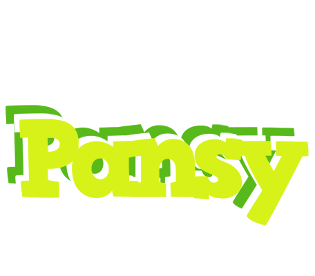 Pansy citrus logo