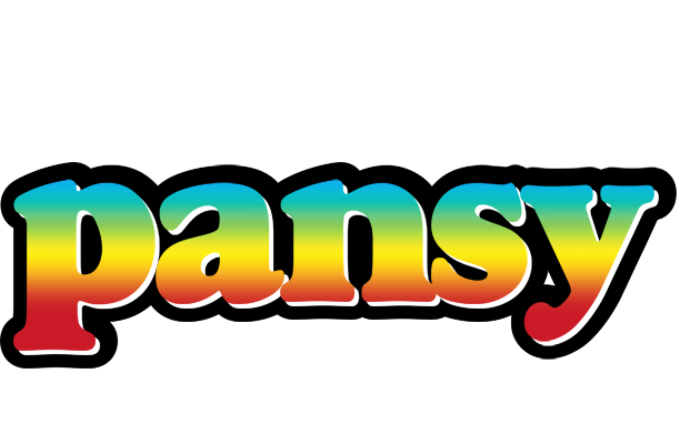 Pansy color logo