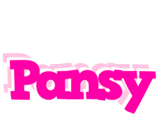 Pansy dancing logo