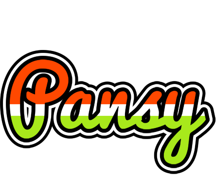 Pansy exotic logo