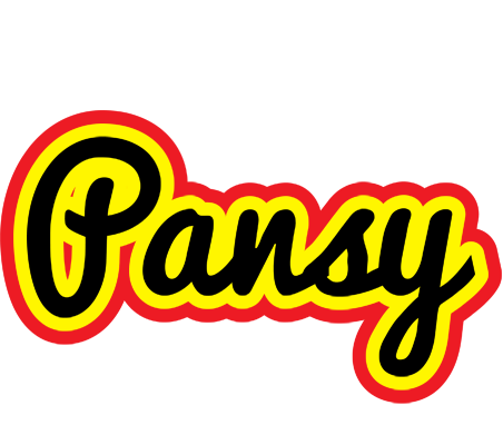 Pansy flaming logo
