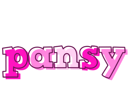 Pansy hello logo