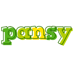 Pansy juice logo