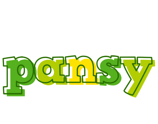 Pansy juice logo