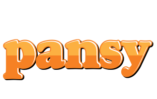Pansy orange logo
