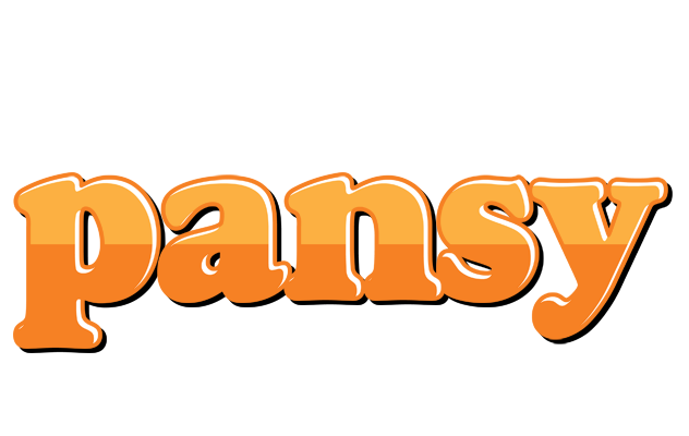 Pansy orange logo