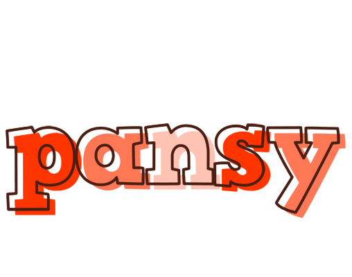Pansy paint logo