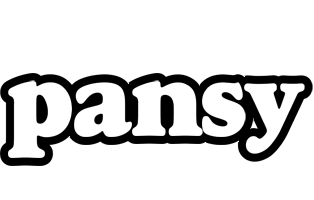 Pansy panda logo