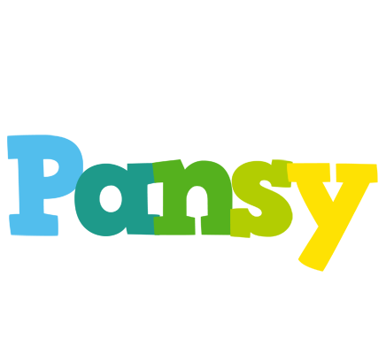 Pansy rainbows logo