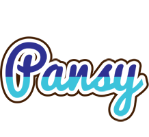 Pansy raining logo