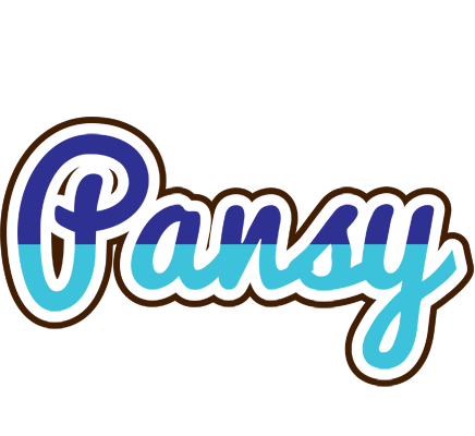 Pansy raining logo