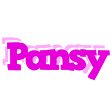 Pansy rumba logo