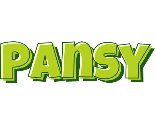 Pansy summer logo